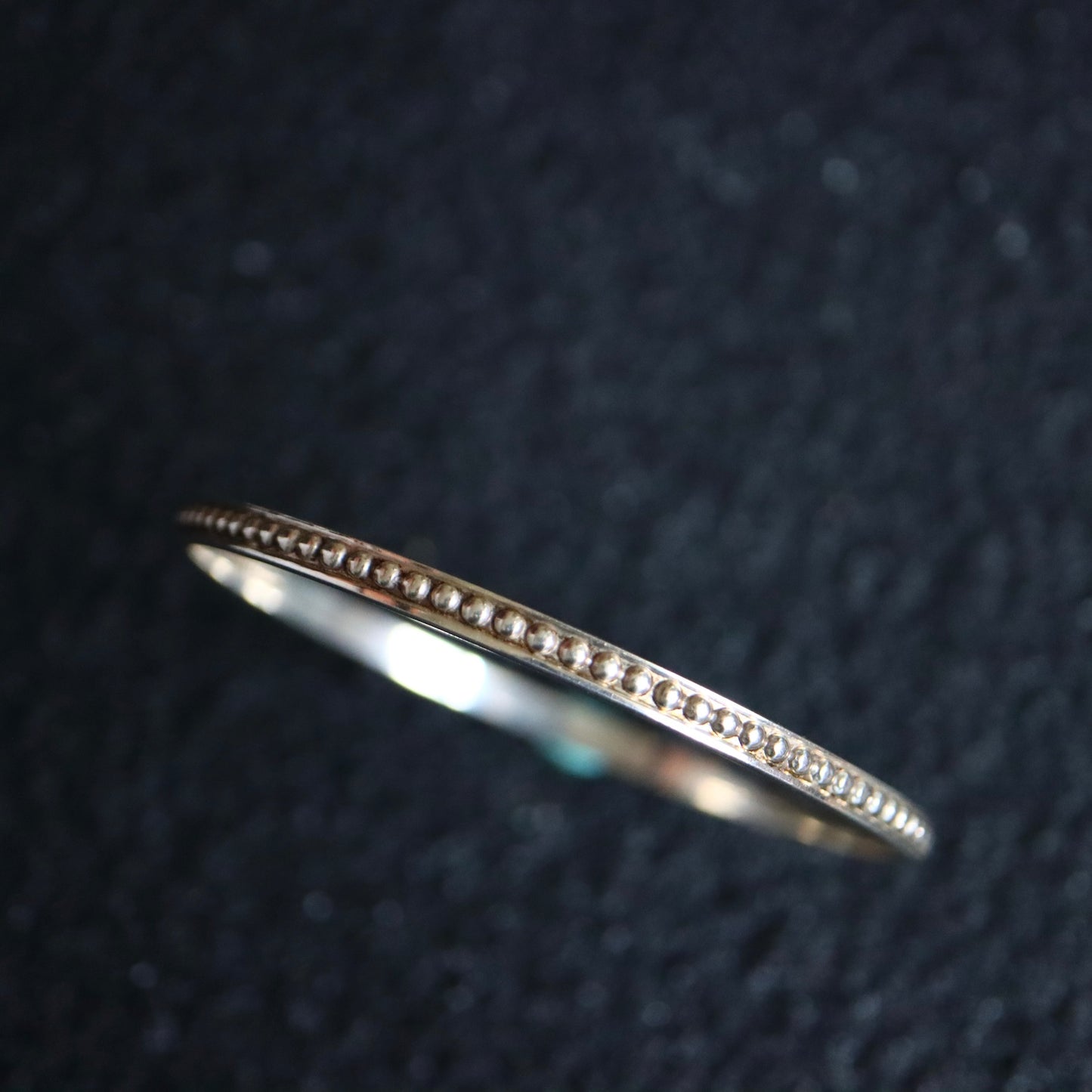 Vintage Tiffany Makers 925 Silver stars rivet bangle bracelet set of two