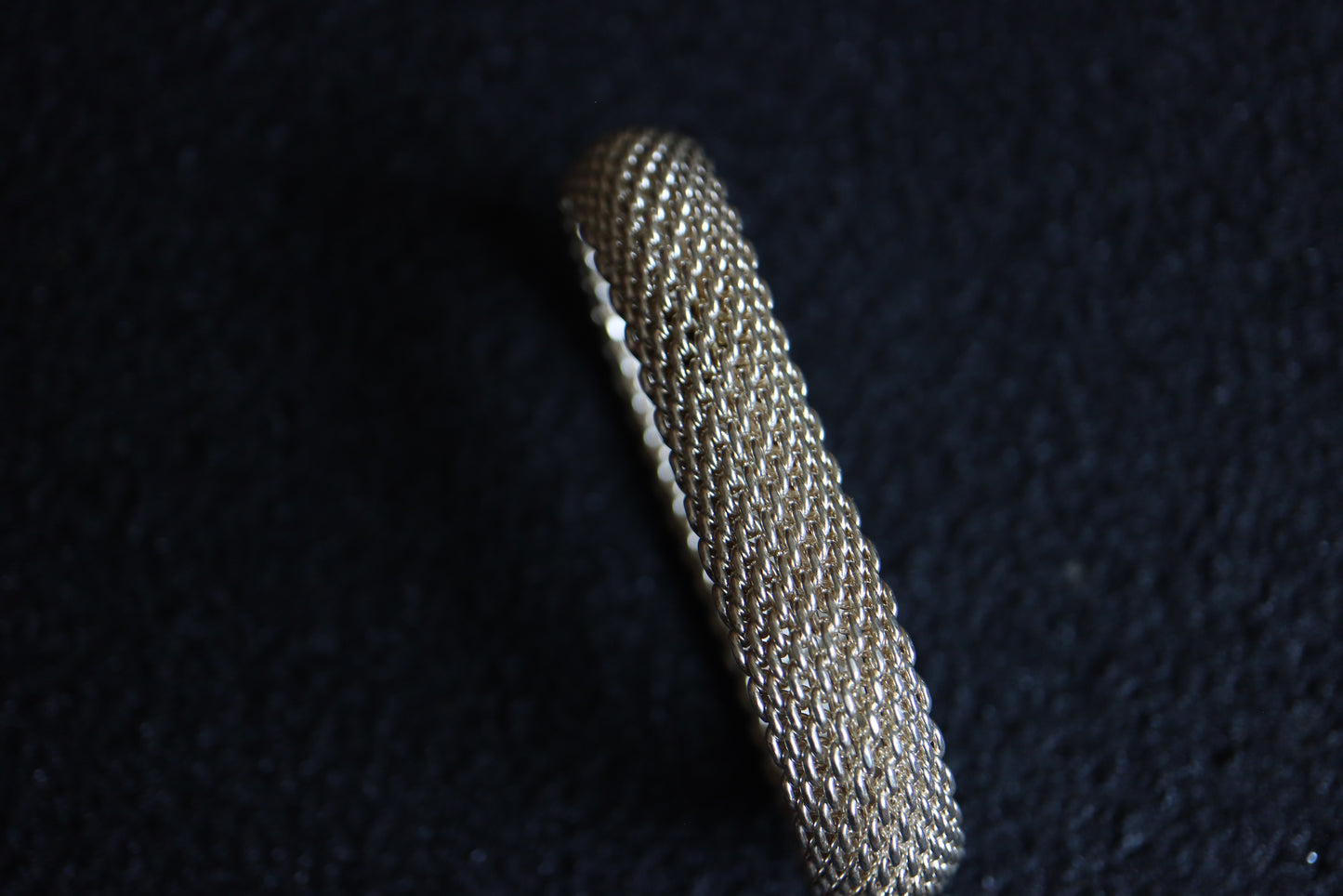 Vintage Tiffany&Co. 925 Silver Somerset mesh bracelet