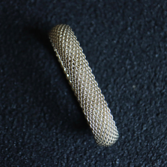 Vintage Tiffany&Co. 925 Silver Somerset mesh bracelet