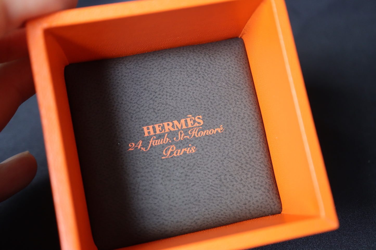 Hermès Chaîne d'Ancre Passerelle Sterling Silver Cutout Band Ring